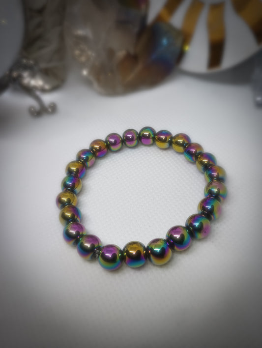 Hematite Bracelet (Assorted Colors)